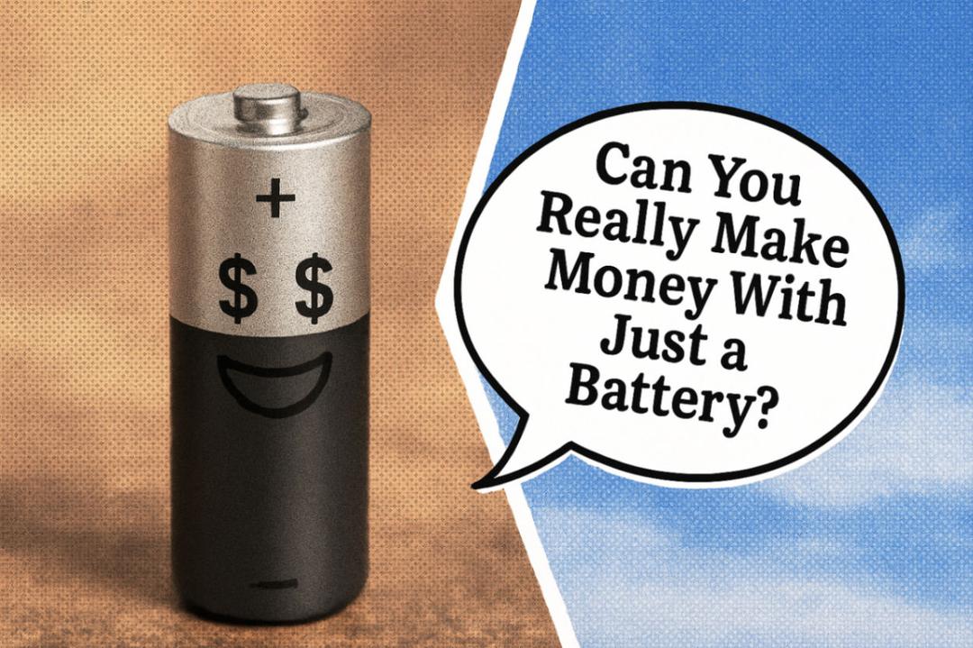 Can You Really Make Money With Just a Battery?